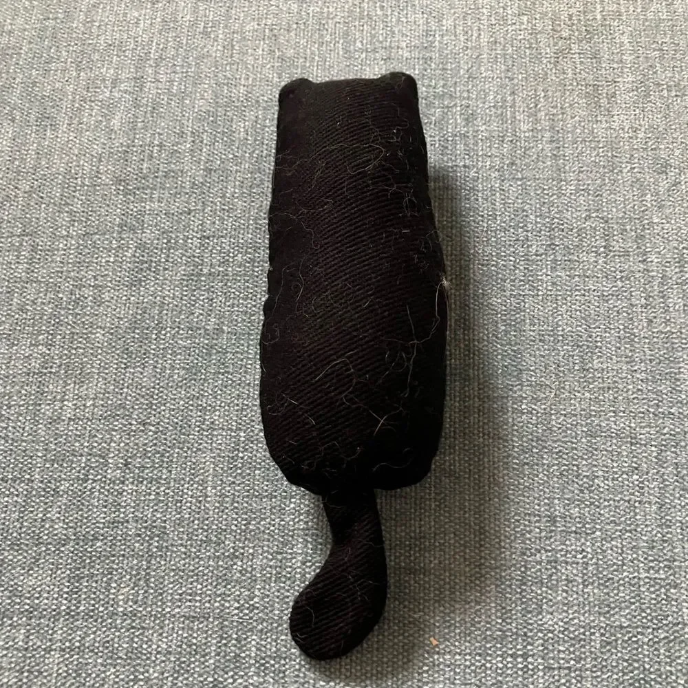 Gently Used Black Cat Catnip Toy